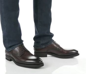 Magnanni Plain Toe Derby Shoe